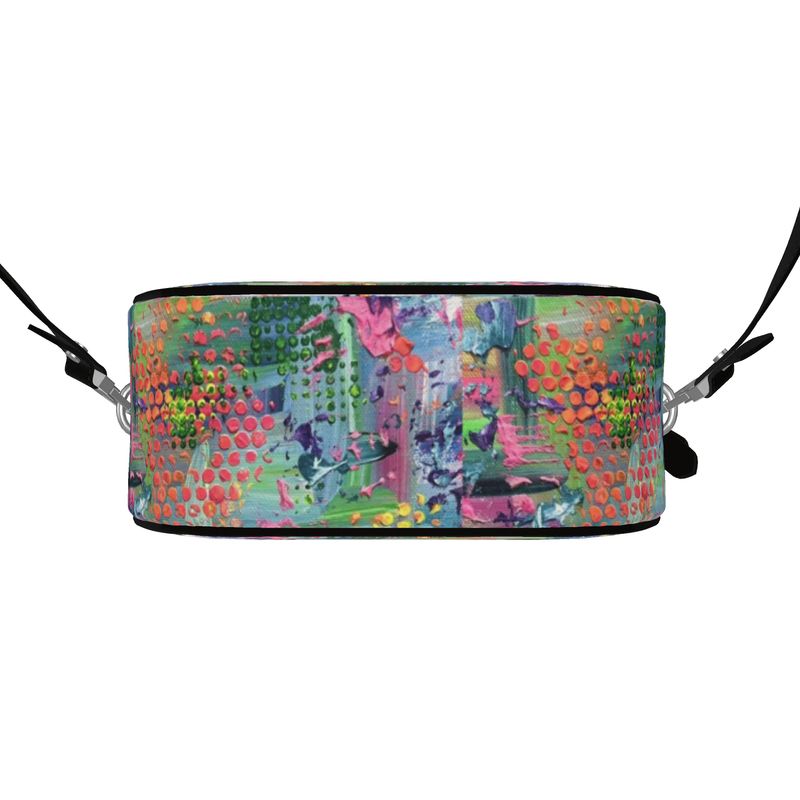 Bright Happy Round Leather Purse