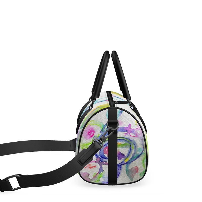 Make a Splash Leather Mini Barrel Bag