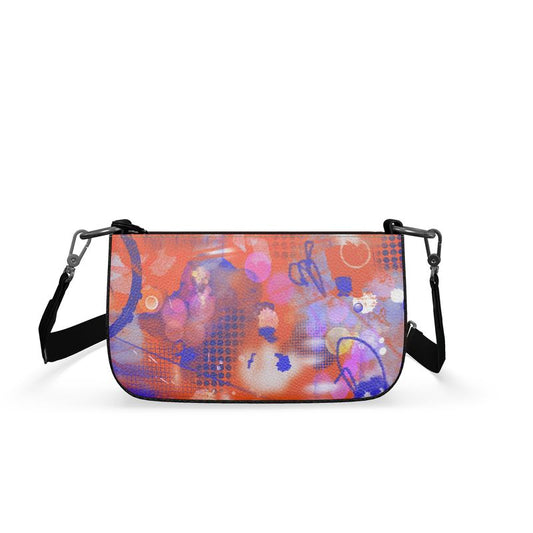 Chromatic Tension - Leather Zip Box Bag