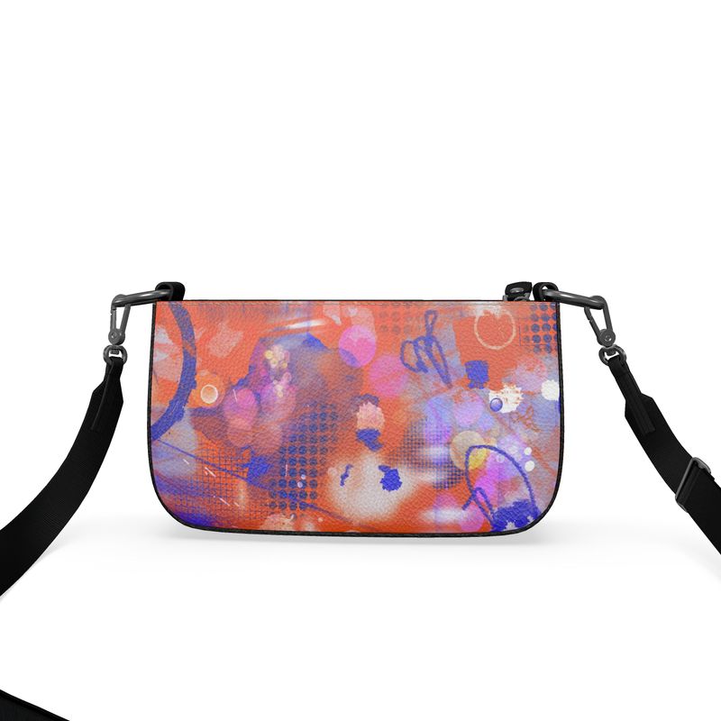 Chromatic Tension - Leather Zip Box Bag