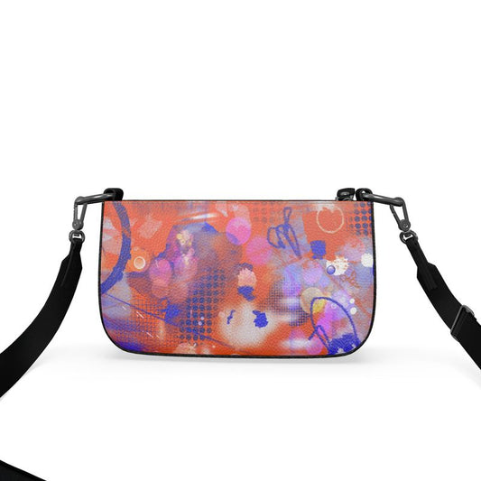 Chromatic Tension - Leather Zip Box Bag