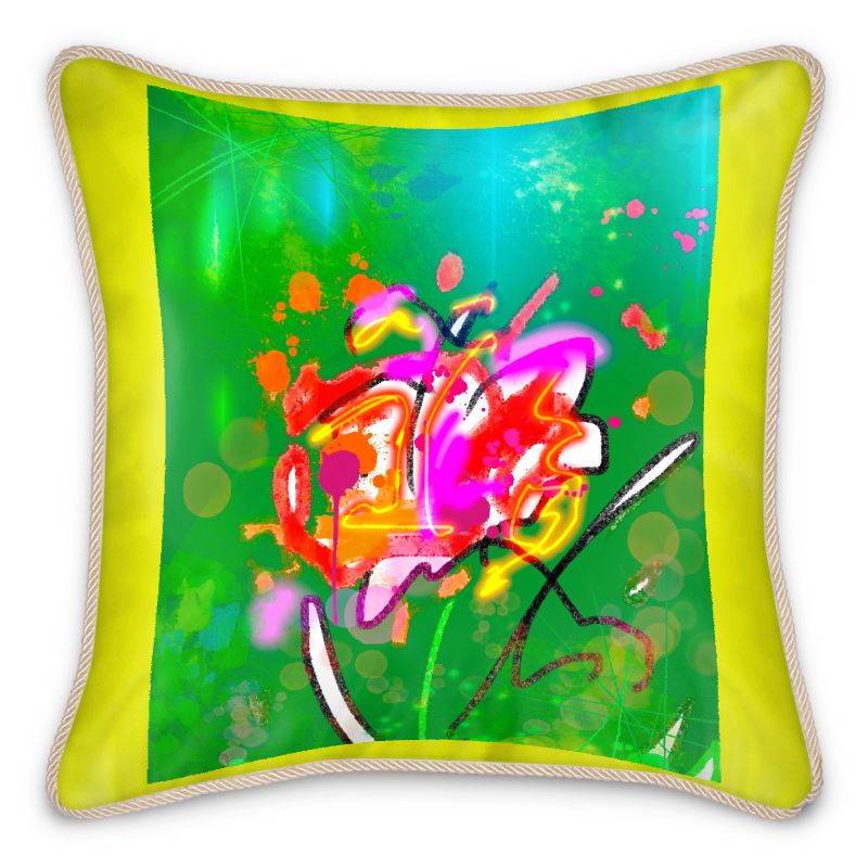 Dreams Come True Silk Throw Pillow