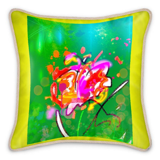 Dreams Come True Silk Throw Pillow