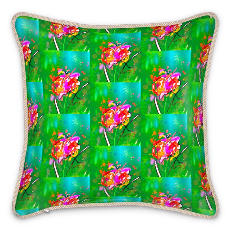 Dreams Come True Silk Throw Pillow