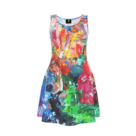 City Lights Fit and Flare Dress
