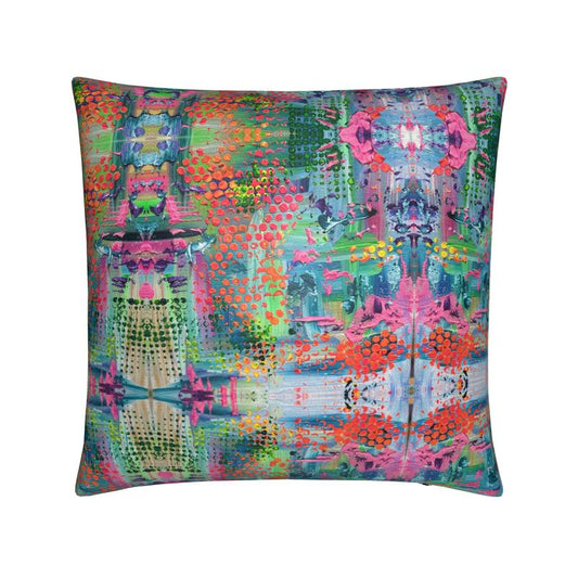 Bright Happy Throw Pillow