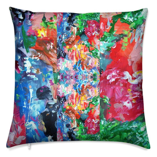 City Lights Throw Pillow
