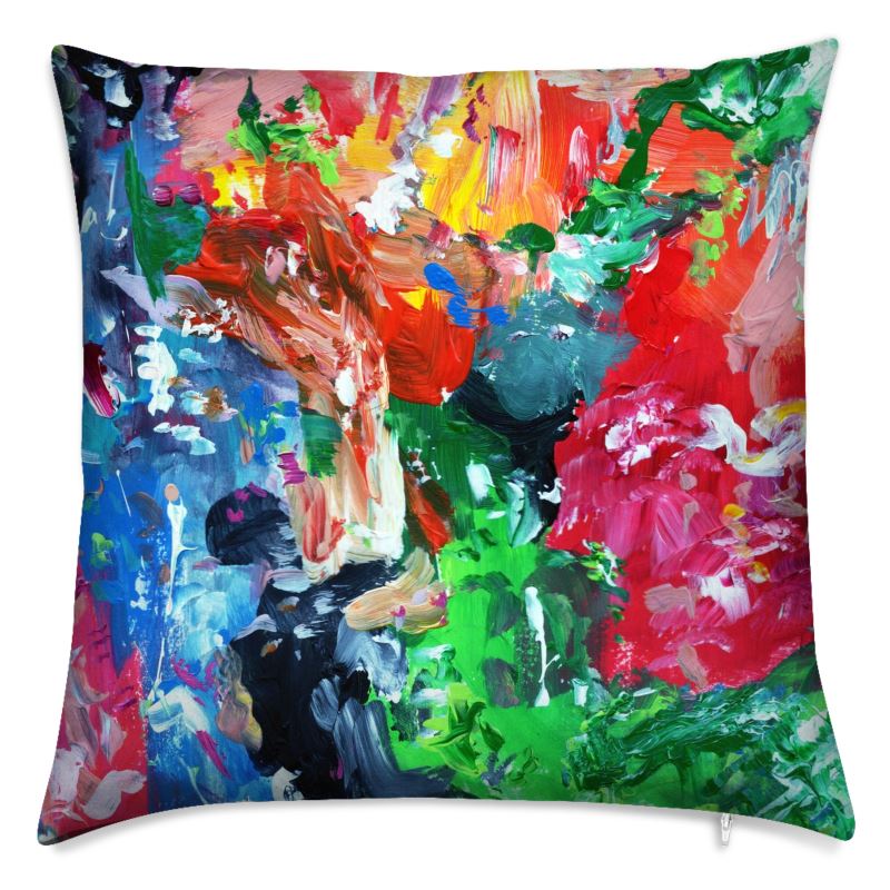 City Lights Throw Pillow