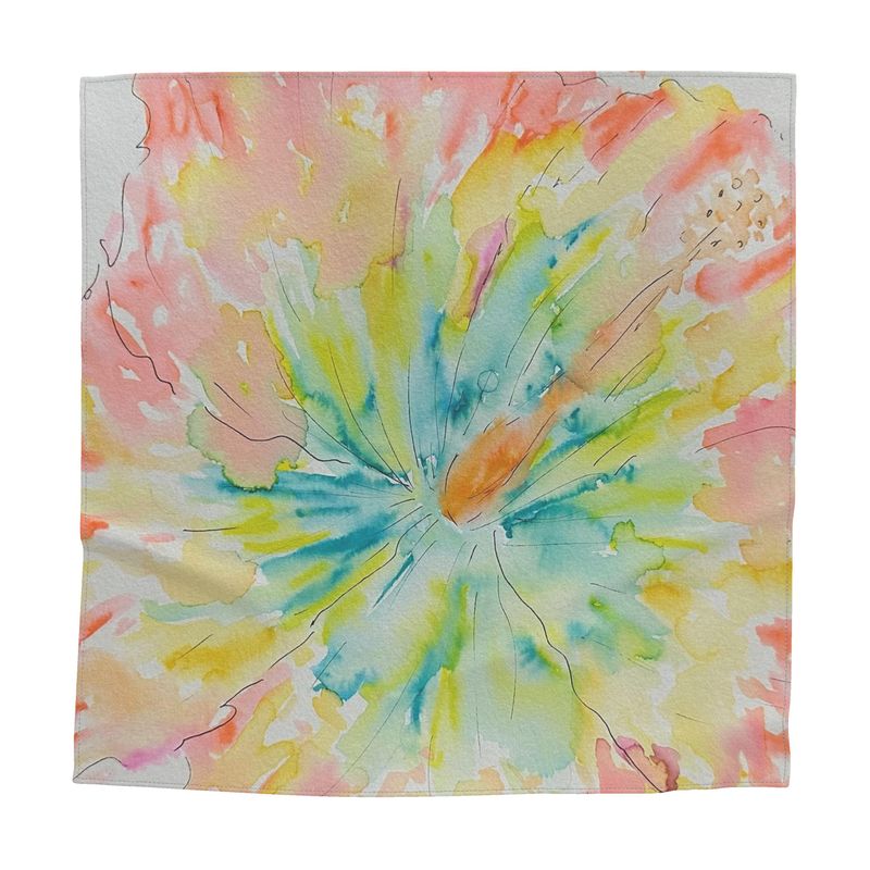 Hibiscus Love Dog Bandana