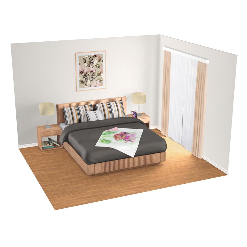 Pop of Pink Baby Blanket