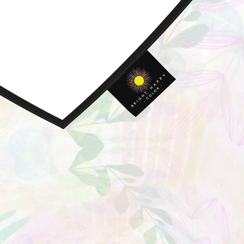 Botanical Vibrance - Silk Slip Dress