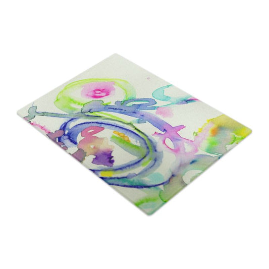 Neon Play - Glass Chopping Board