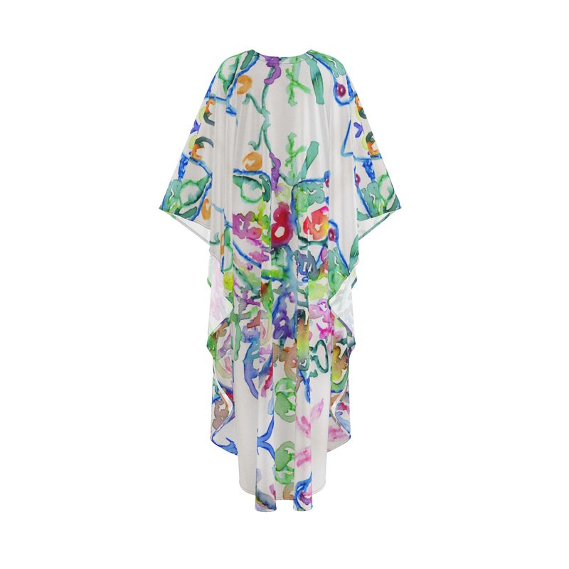 Ethereal Butterfly - Silk Caftan