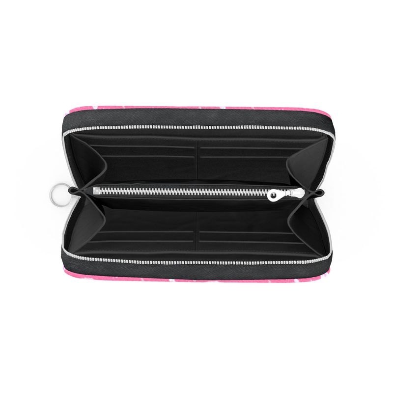 Let’s Flamingle - Leather Zip Wallet