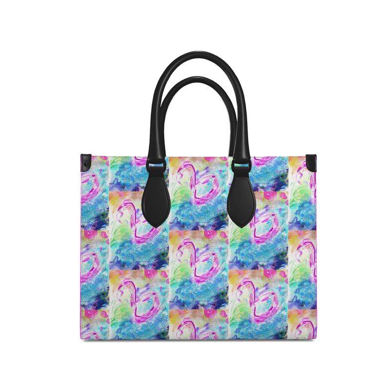 Color Doesn’t Perch - Limited Edition Leather Shopper Bag