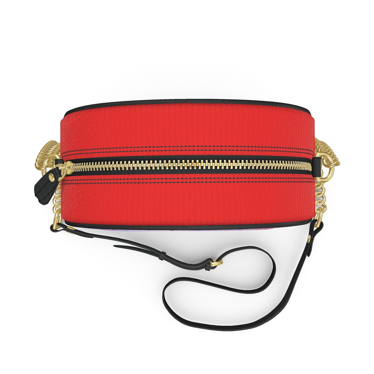 Electric Lobster - Leather Round Box Bag