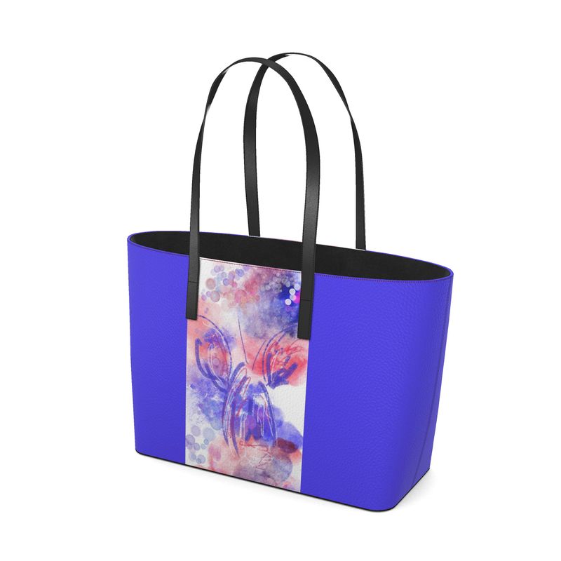 Electric Lobster - Leather Tote