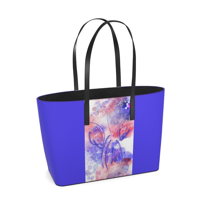 Electric Lobster - Leather Tote