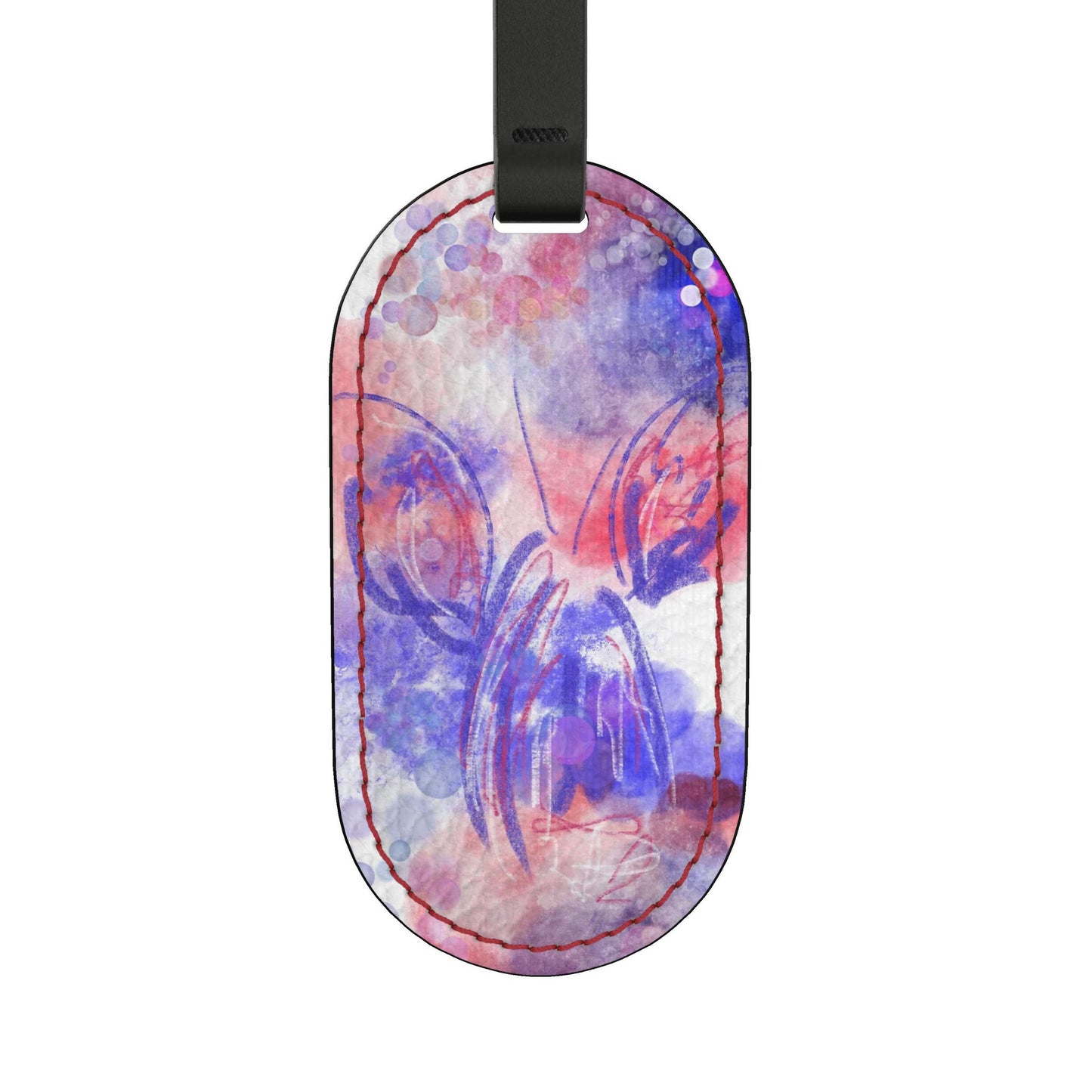 Electric Lobster - Leather Purse Charm