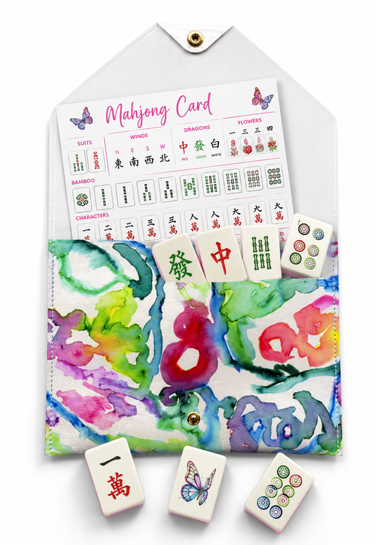 Ethereal Butterfly - Mahjong Card Holder