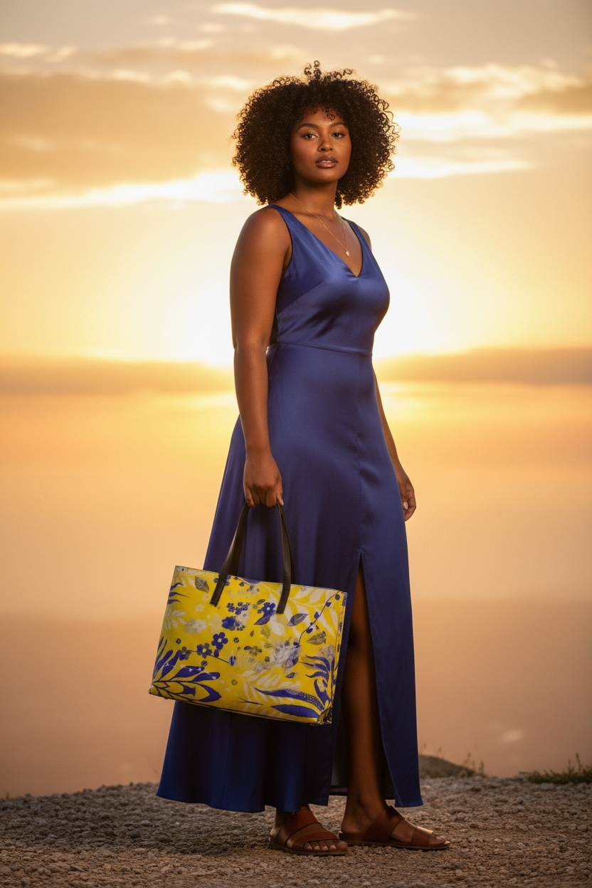 Limoncello - Leather Tote