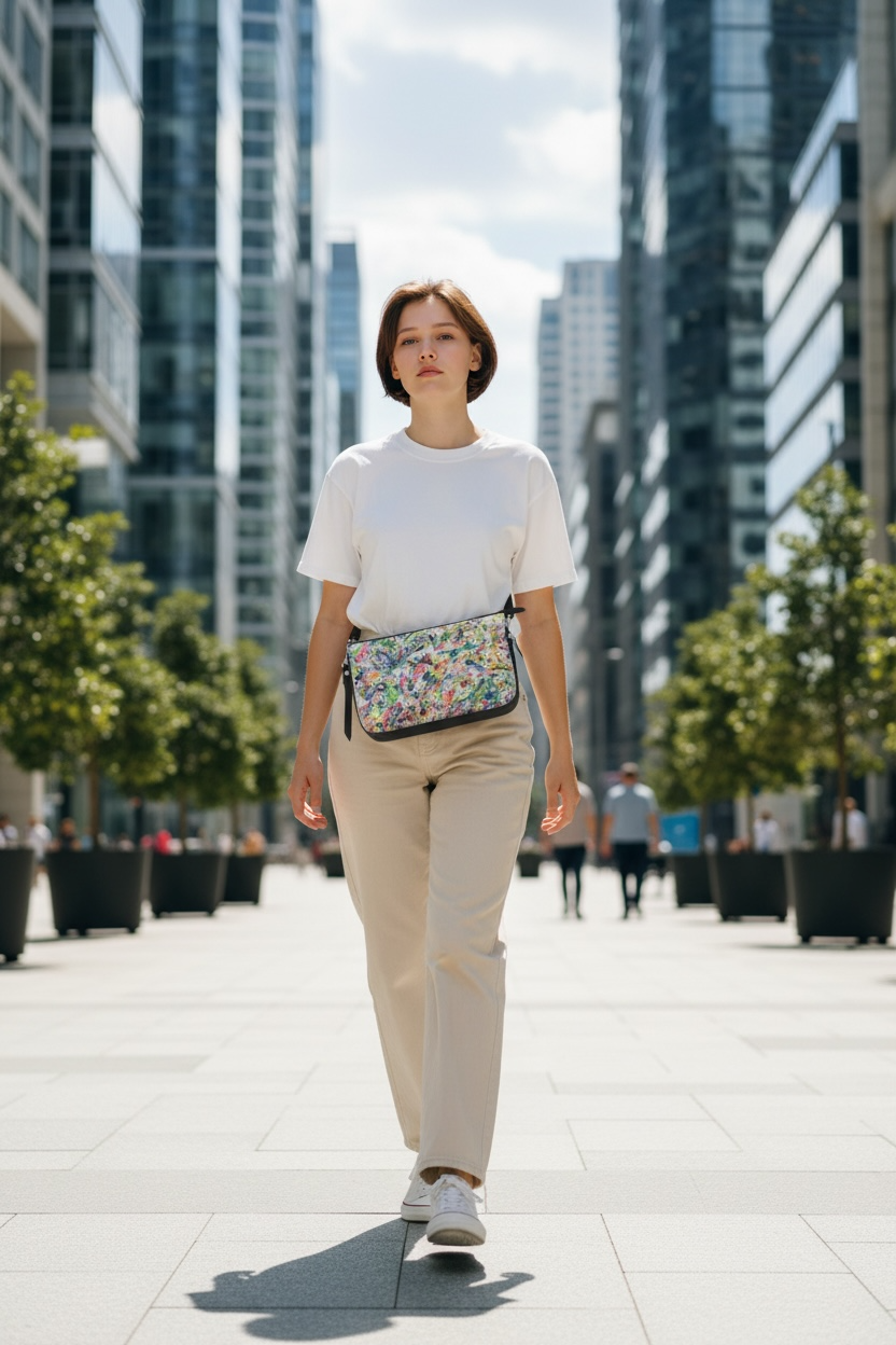 Before and After and After Leather Pochette