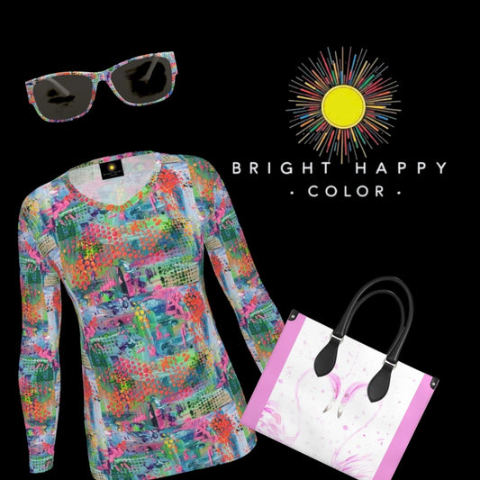 Bright Happy - Ladies Tee Shirt