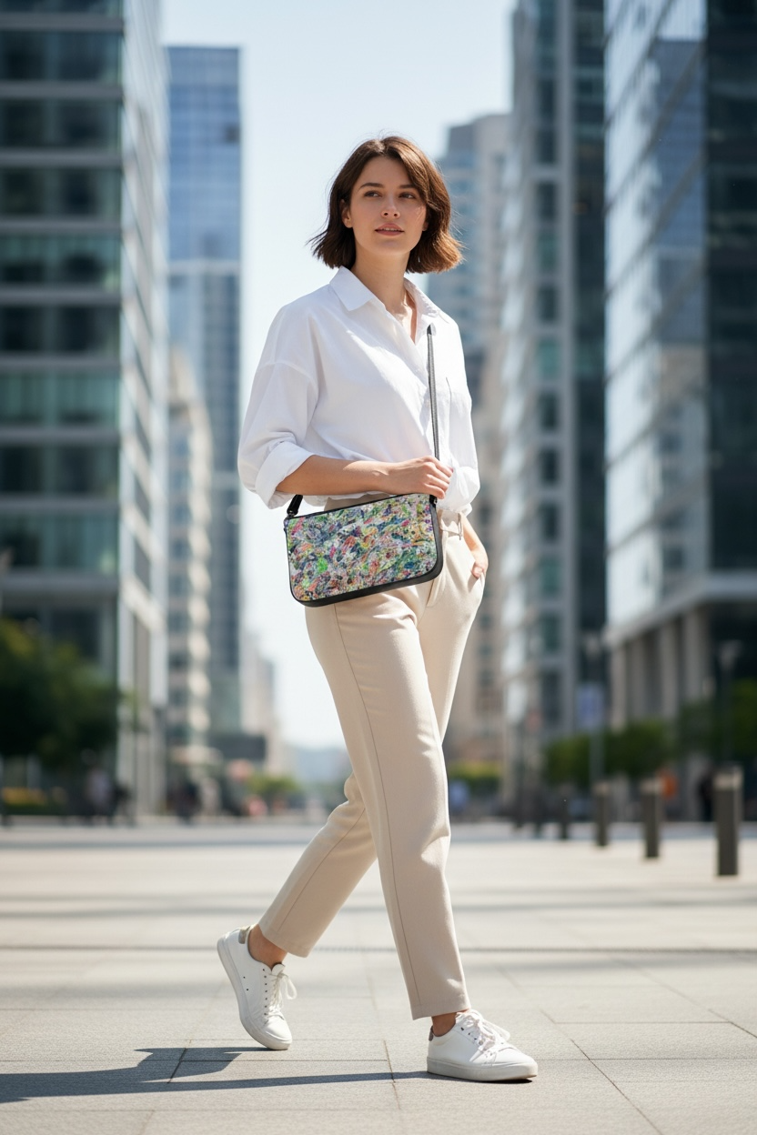 Before and After and After Leather Pochette