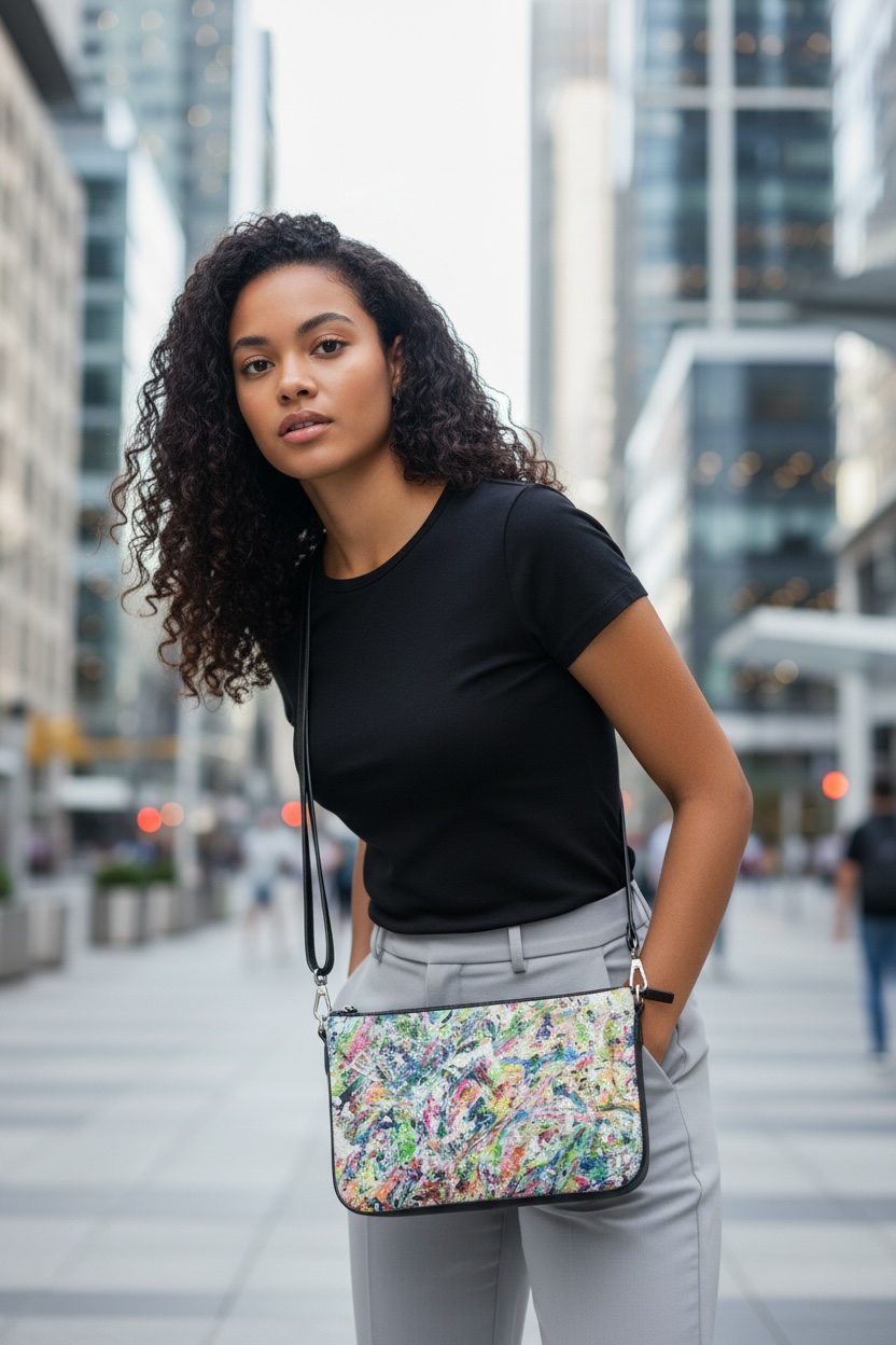 Before and After and After Leather Pochette