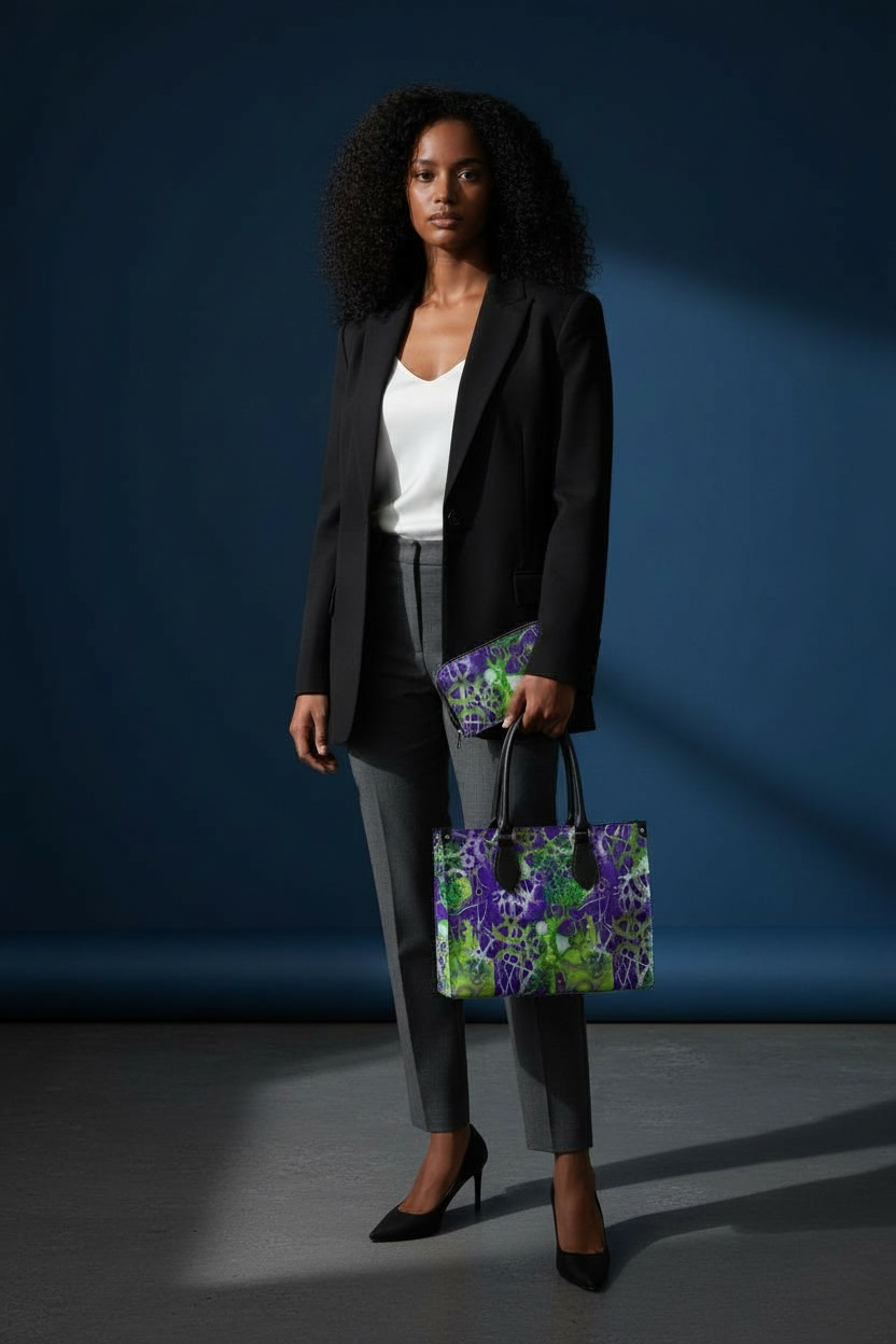 Electric Mechanica - Leather Shopper Bag