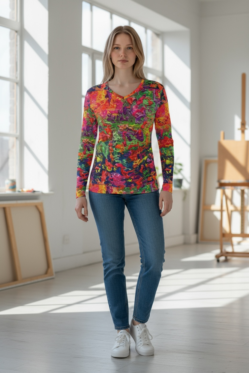 Shades of Fall Ladies Tee Shirt