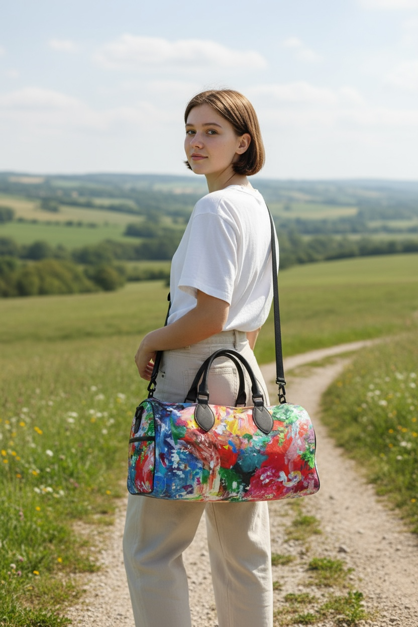 City Lights Barrel Bag