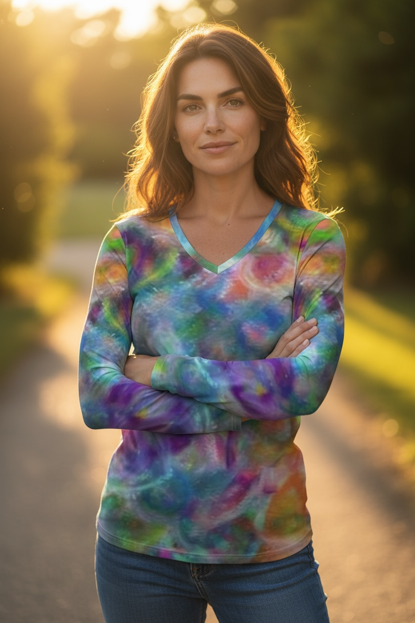 Bright Happy Ladies Tee Shirt