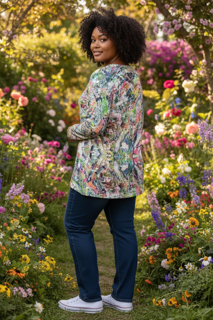 Flourish in Motion - Ladies Tee Shirt