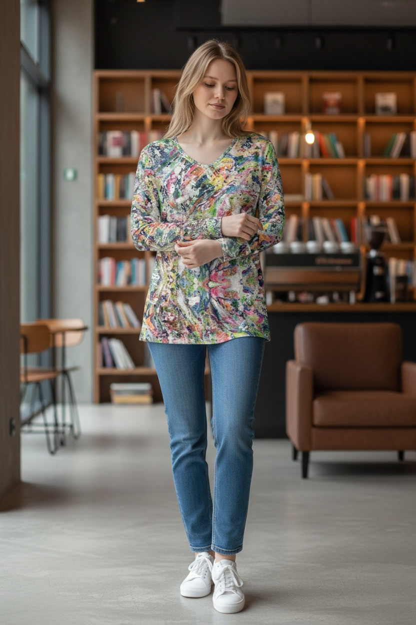 Flourish in Motion - Ladies Tee Shirt