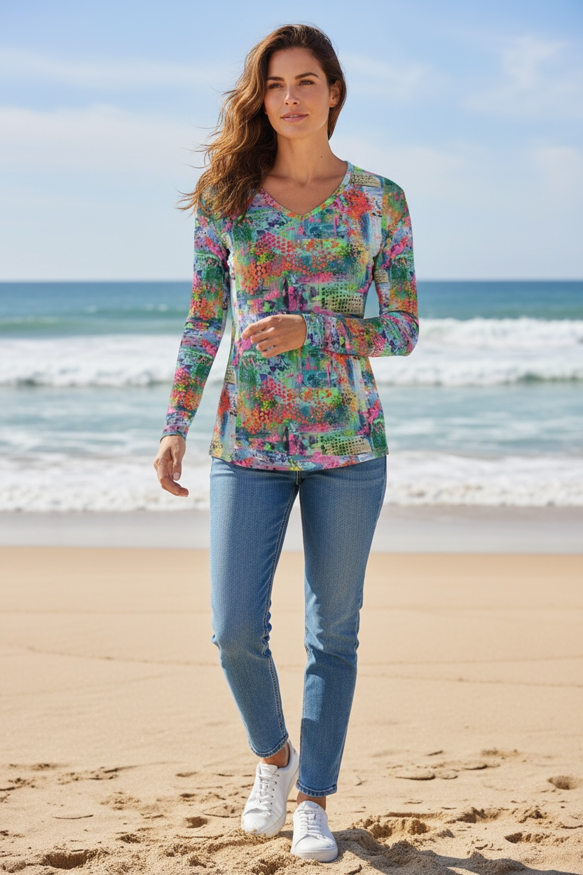 Bright Happy - Ladies Tee Shirt