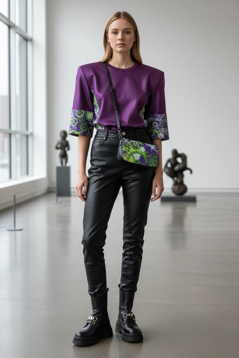 Electric Mechanica - Zip Box Bag