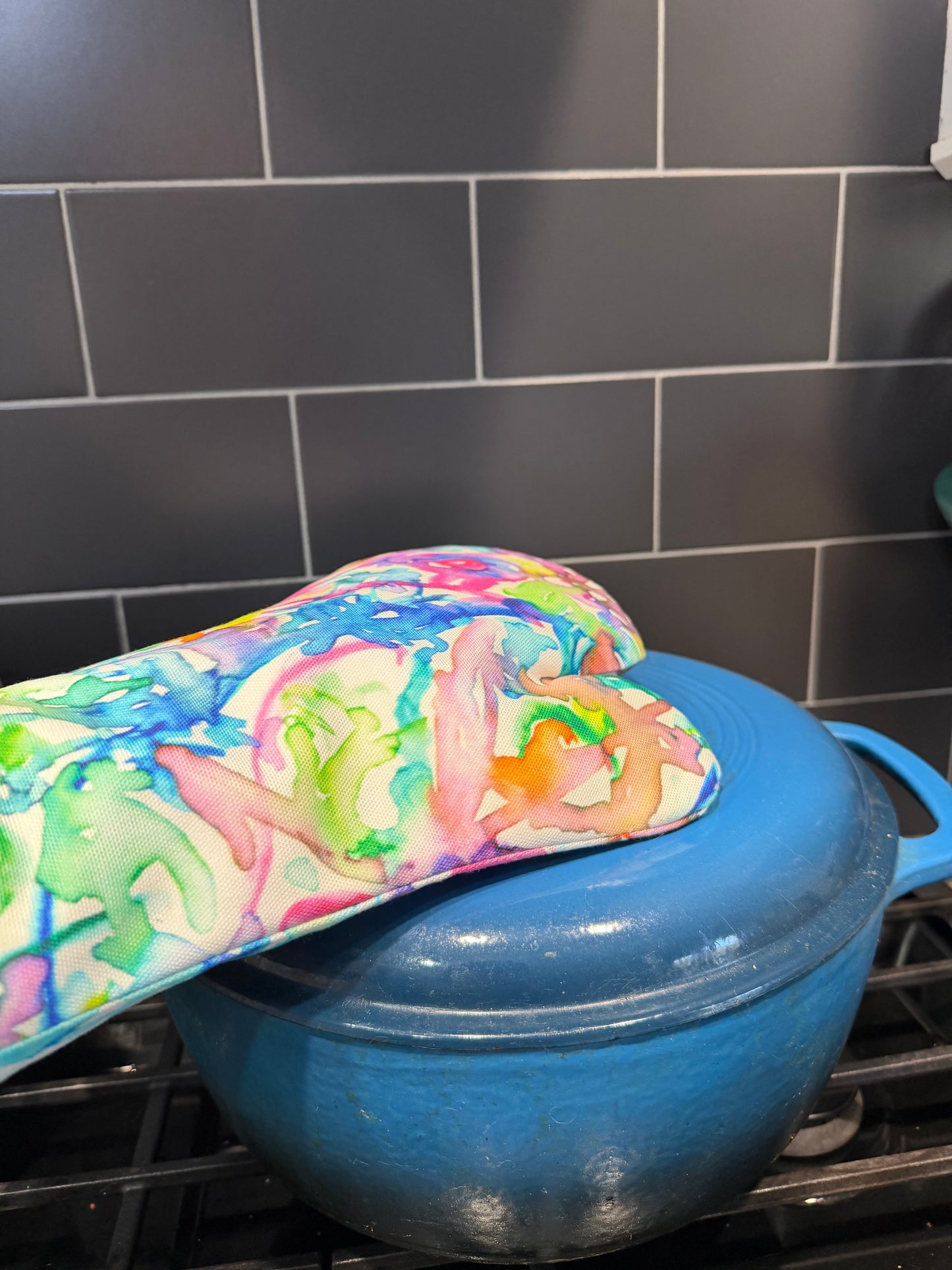 Painted Atmosphere - Oven Glove