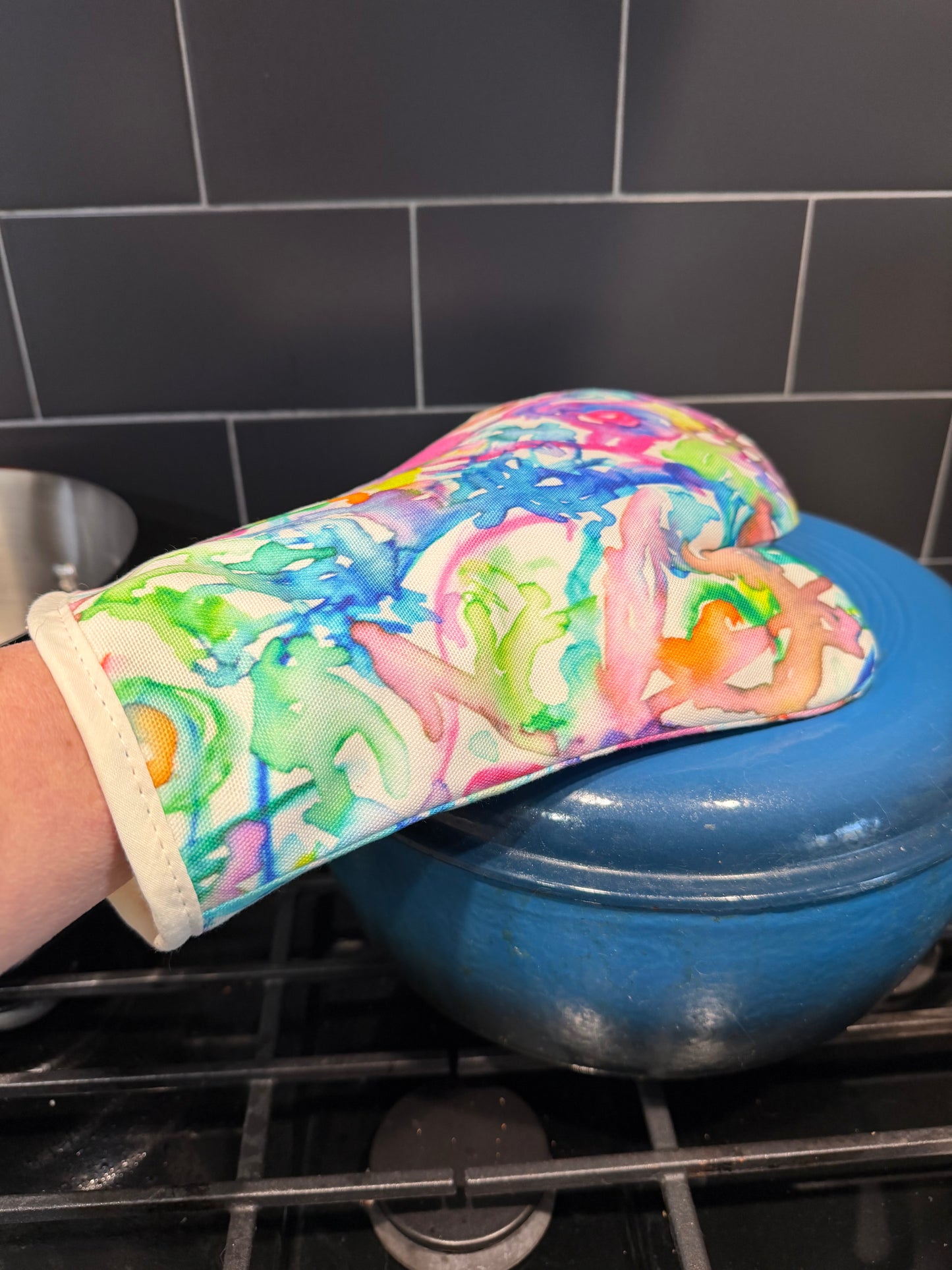 Painted Atmosphere - Oven Glove